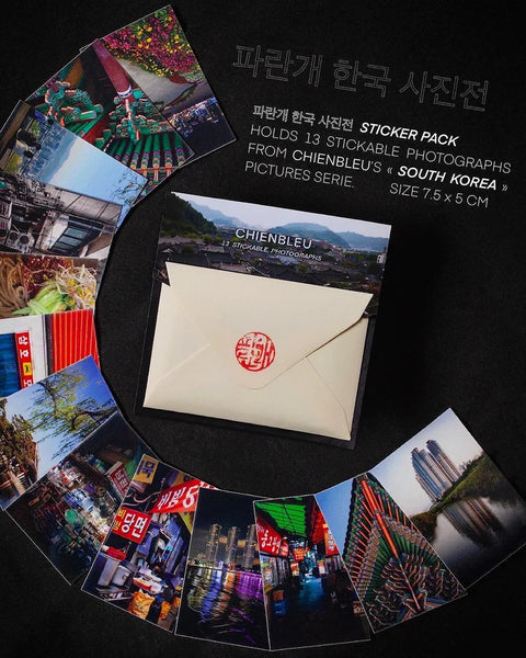 South Korea photographs (Sticker pack)