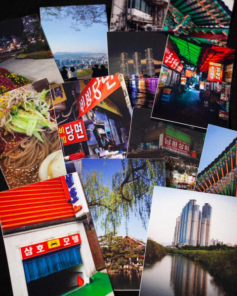 South Korea photographs (Sticker pack)