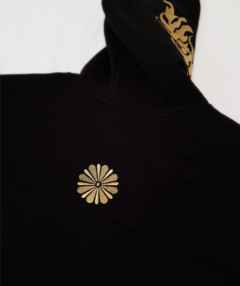 Handmade Hoodie Black/Gold