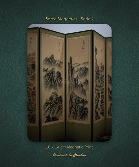 Korea Magnetics - 004 (Serie 1) 10x14cm