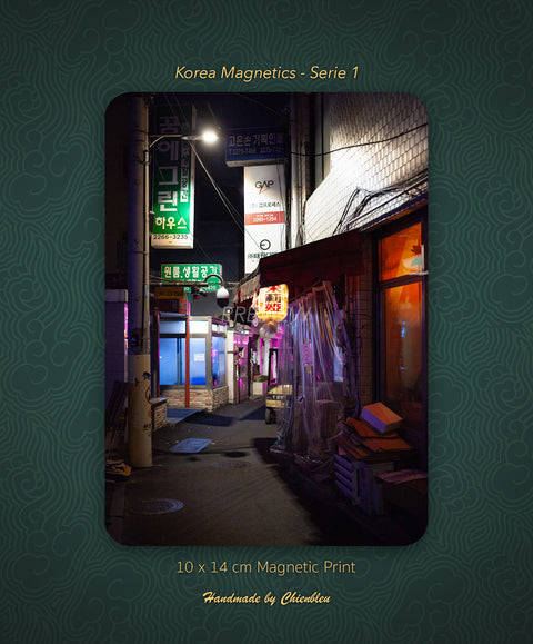 Korea Magnetics - 018 (Serie 1) 10x14cm