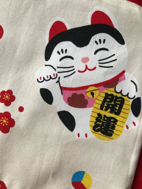 Sac Tokyo, Motifs chats porte-bonheur, maneki-neko