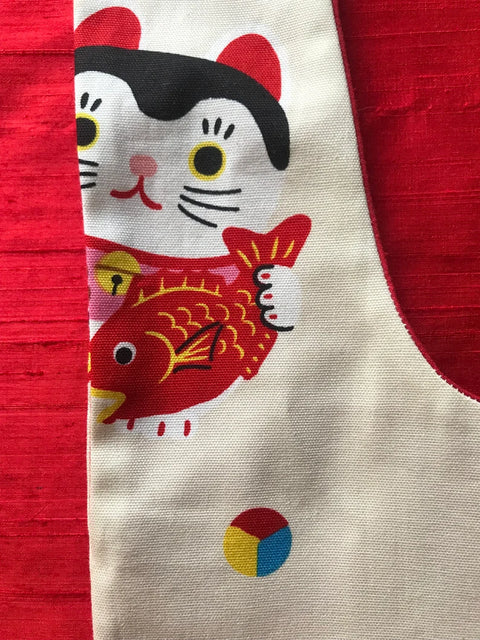 Sac Tokyo, Motifs chats porte-bonheur, maneki-neko